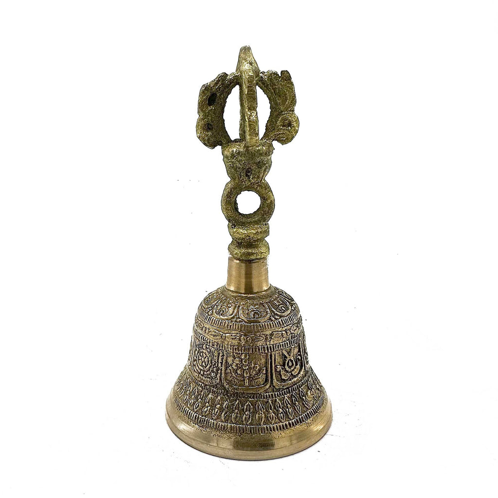 Keskikokoinen tibetiläinen tingsha-kello - 6x11,5cm
